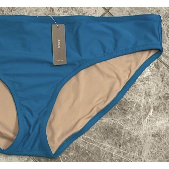 J Crew Bikini Bottom NWT Aqua XXL Style B6804 - Picture 4 of 12